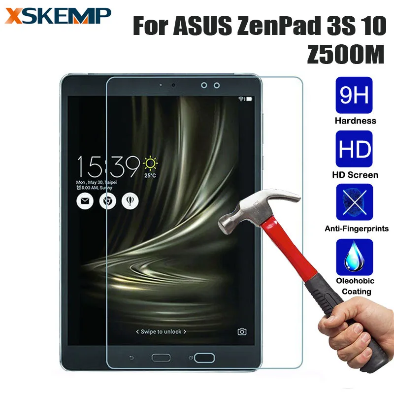 Safety Protective Transparent Film For ASUS ZenPad 3S 10 Z500M Tablet Ultra Clear Tempered Glass Anti-Scratch Screen Protector
Safety Protective Transparent Film For ASUS ZenPad 3S 10 Z500M Tablet Ultra Clear Tempered Glass Anti-Scratch Screen Protector