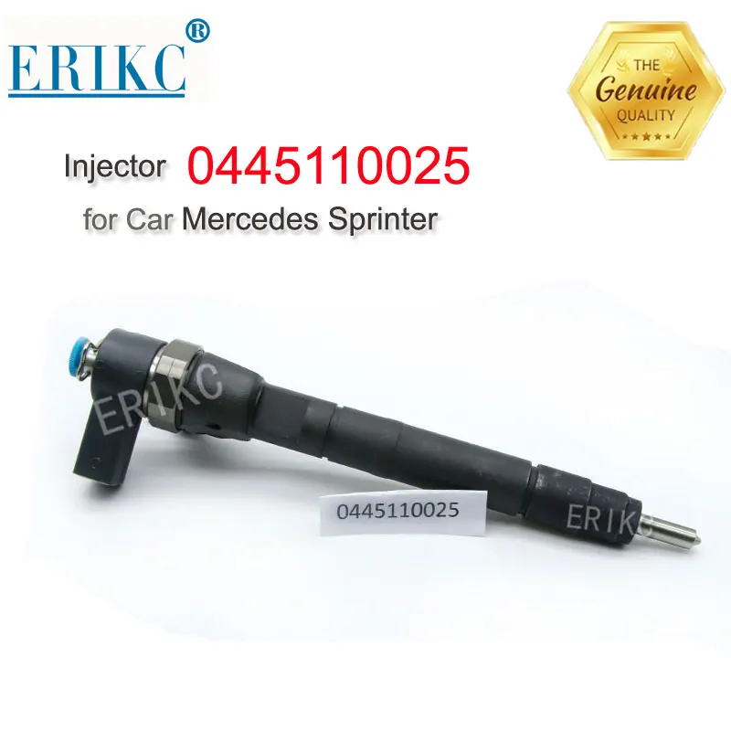 

ERIKC 0 445 110 025 Diesel Engine Fuel Injector Assy 0445110025 Common Rail Injection Nozzle 0445 110 025 for Mercedes Sprinter