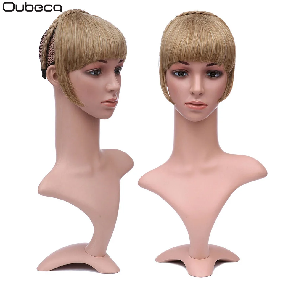 Oubeca Synthetic Braids Headband Blunt Bangs Hairpiece Hairband Fake Neat Straight Fringes With Flecos Clip In Hair Extensions
Oubeca Synthetic Braids Headband Blunt Bangs Hairpiece Hairband Fake Neat Straight Fringes With Flecos Clip In Hair Extensions