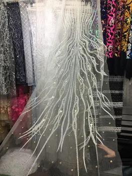 3d feather embroidery tulle mesh lace fabric with nigerian french good quality glitter lace fabric for sewing bridal dress
3d feather embroidery tulle mesh lace fabric with nigerian french good quality glitter lace fabric for sewing bridal dress