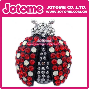 50mm Costume Jewelry Beautiful Crystal Rhinestone Cute Red Ladybug brooches/pins/Retractable badge holder
50mm Costume Jewelry Beautiful Crystal Rhinestone Cute Red Ladybug brooches/pins/Retractable badge holder