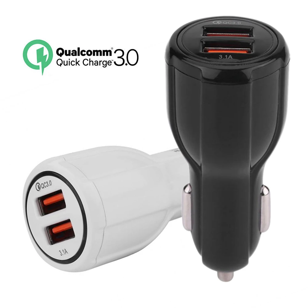 2 Port USB Car Charger Quick Charge 3.0 for iPhone X XS XR for xiaomi 8 9 se mix 2 3 Samsung Tablet Mobile Phone Fast Charger
2 Port USB Car Charger Quick Charge 3.0 for iPhone X XS XR for xiaomi 8 9 se mix 2 3 Samsung Tablet Mobile Phone Fast Charger