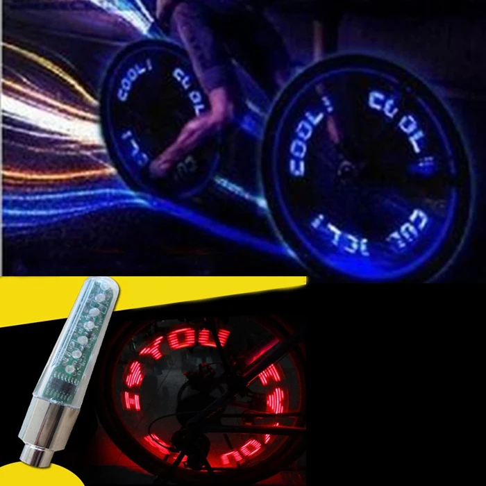 LED Wheel Valve Stem Cap Tire Spoke Motion Neon Light Lamp For Bike Bicycle Car Motorcycle Mulit automatic change double side
LED Wheel Valve Stem Cap Tire Spoke Motion Neon Light Lamp For Bike Bicycle Car Motorcycle Mulit automatic change double side