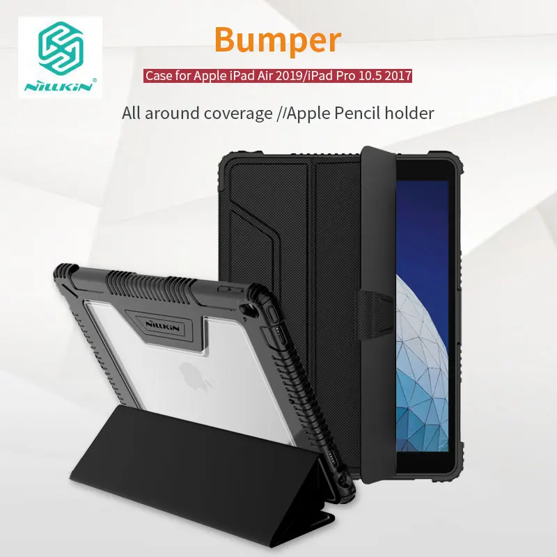 For iPad Air 2019 Case PU Leather + PC Case Smart Flip Cover Shockproof Tough Gift Screen Film For iPad Pro 10.5 2017 Cover
For iPad Air 2019 Case PU Leather + PC Case Smart Flip Cover Shockproof Tough Gift Screen Film For iPad Pro 10.5 2017 Cover