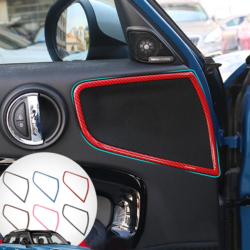 4pcs ABS Car Door Audio Speaker Cover Trim Strip Interior Decoration Car Styling For Mini Cooper F60 Countryman Accessories
4pcs ABS Car Door Audio Speaker Cover Trim Strip Interior Decoration Car Styling For Mini Cooper F60 Countryman Accessories