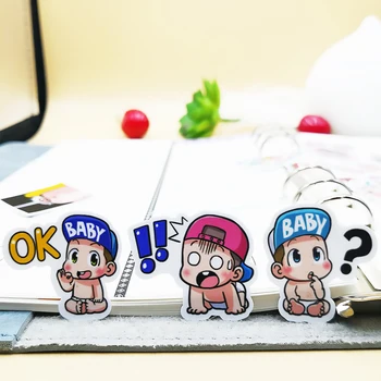 20/40pcs Creative Hip Hop Baby Scrap Paper Decorative Stickers DIY Craft Album Random Not Repeat
20/40pcs Creative Hip Hop Baby Scrap Paper Decorative Stickers DIY Craft Album Random Not Repeat