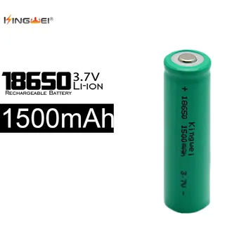 High-Quality KingWei Green 18650 Battery 1500mah 3.7v Lithium Rechargeable Environmental Protection Battery Torch Flashlight
High-Quality KingWei Green 18650 Battery 1500mah 3.7v Lithium Rechargeable Environmental Protection Battery Torch Flashlight