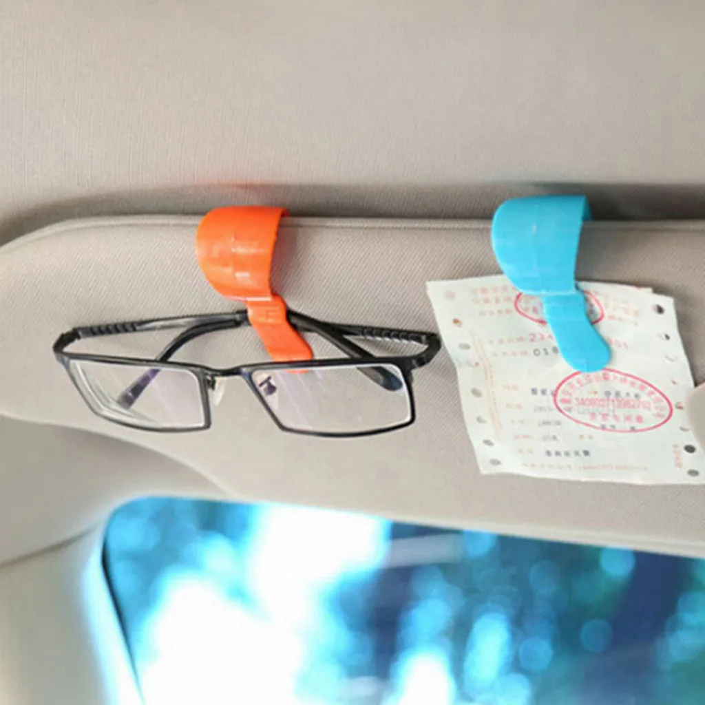 2pc Portable Auto Fastener Cip Car Eyeglasses Clip Ticket Card Clamp ABS Car Cases Black Car Sun Visor Sunglasses Holder
2pc Portable Auto Fastener Cip Car Eyeglasses Clip Ticket Card Clamp ABS Car Cases Black Car Sun Visor Sunglasses Holder