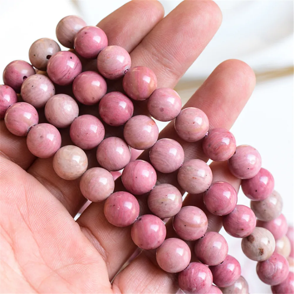 Joanlyn Natural Rhodochrosite Beads NOT Dyed 4mm-12mm Smooth Polished Round 15 Inch Strand RH05
Joanlyn Natural Rhodochrosite Beads NOT Dyed 4mm-12mm Smooth Polished Round 15 Inch Strand RH05