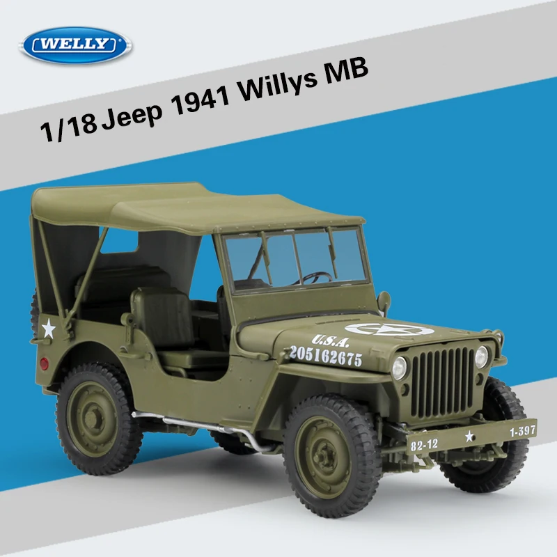 1:18 1/4 Ton US ARMY WILLYS JEEP TOP DOWN Diecast Car Model Toys Army Green For Kids Toys Gifts Original Box Free Shipping
1:18 1/4 Ton US ARMY WILLYS JEEP TOP DOWN Diecast Car Model Toys Army Green For Kids Toys Gifts Original Box Free Shipping