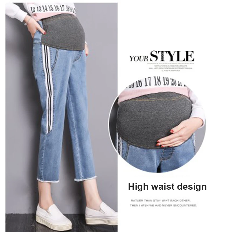 Elastic Waist Pregnant Women Jeans Clothes Mummy Denim Overall Pants Trousers Loose Maternity Belly Jeans For Pregnant Women
Elastic Waist Pregnant Women Jeans Clothes Mummy Denim Overall Pants Trousers Loose Maternity Belly Jeans For Pregnant Women
