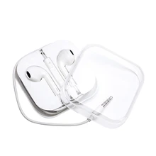 Fone de Ouvido iPhone 4 5 6 6s için Xiaomi Huawei Samsung 3.5mm Kablolu Kulaklık Kulak Içi Kulaklıklar Stereo kulaklık(China)