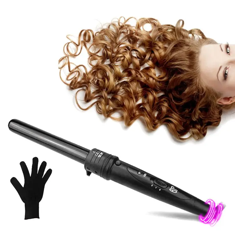 6 in 1 Interchangeable Hair Curler Set Electric Professional Curling Iron Wand Barrel Tourmaline Ceramic Dual Voltage
6 in 1 Interchangeable Hair Curler Set Electric Professional Curling Iron Wand Barrel Tourmaline Ceramic Dual Voltage