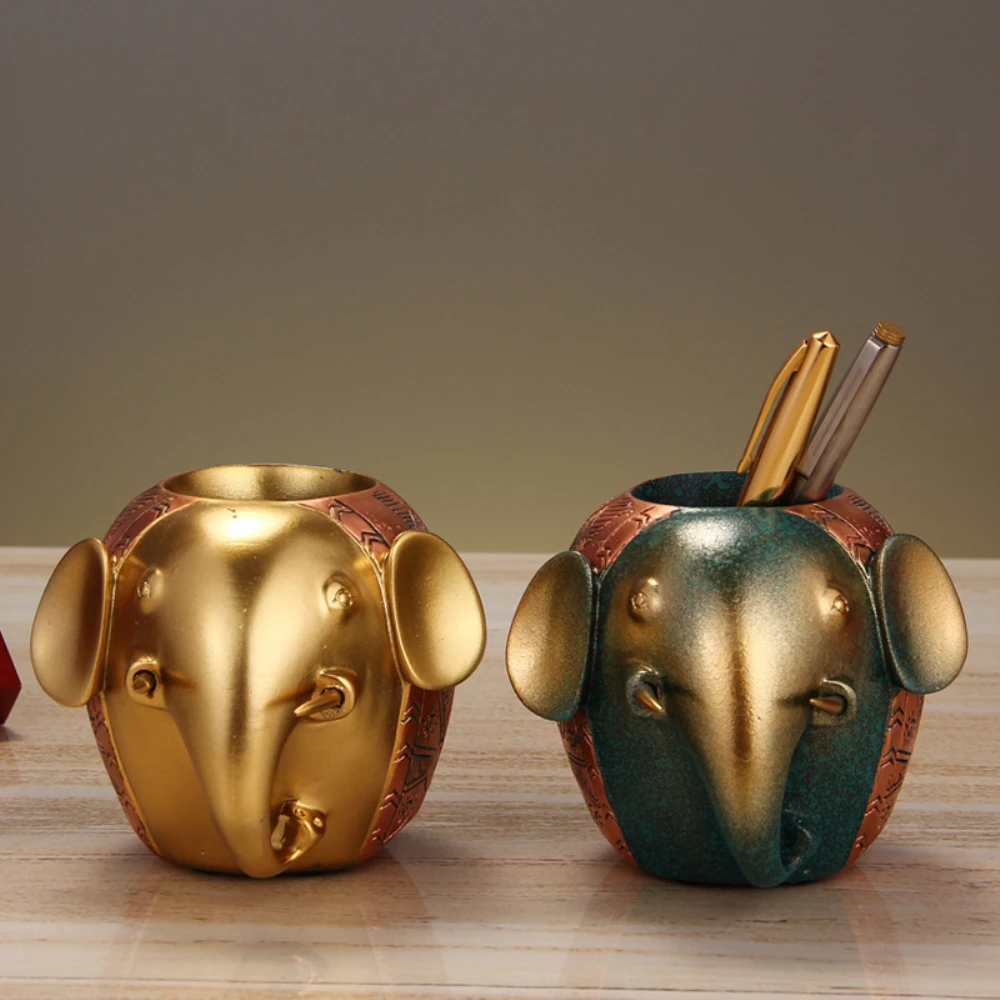 Cute Elephant Pen Holder Fashion Creative Desk Organizers Accessories Stand Up Multi Use Pencil Pot Cup Office School Supplies
Cute Elephant Pen Holder Fashion Creative Desk Organizers Accessories Stand Up Multi Use Pencil Pot Cup Office School Supplies