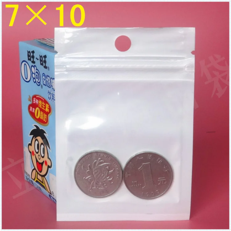 Small 7cm*10cm White / Clear Self Seal Zipper Plastic Retail Packaging Bag, Ziplock Zip Lock Bag Retail Storage W/ Hang Hole
Small 7cm*10cm White / Clear Self Seal Zipper Plastic Retail Packaging Bag, Ziplock Zip Lock Bag Retail Storage W/ Hang Hole