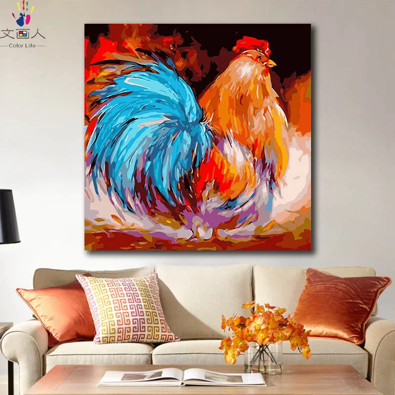 DIY colorings pictures by numbers with colors Graffiti chicken Big cock picture drawing painting by numbers framed Home
DIY colorings pictures by numbers with colors Graffiti chicken Big cock picture drawing painting by numbers framed Home