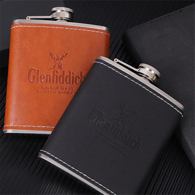 Bpa Free Mini 7oz Pu Leather Wrap Whisky Flagon 304Stainless steel Hip Flask Alcohol Bottle Vodka Hip Flask
Bpa Free Mini 7oz Pu Leather Wrap Whisky Flagon 304Stainless steel Hip Flask Alcohol Bottle Vodka Hip Flask