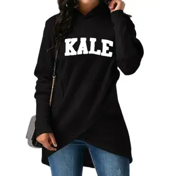 Split Hoodies For Women Kale Letters Print Sweatshirts Tops Femmes Hoodies Women Loose Cotton Female Clothings Autumn Creative
Split Hoodies For Women Kale Letters Print Sweatshirts Tops Femmes Hoodies Women Loose Cotton Female Clothings Autumn Creative