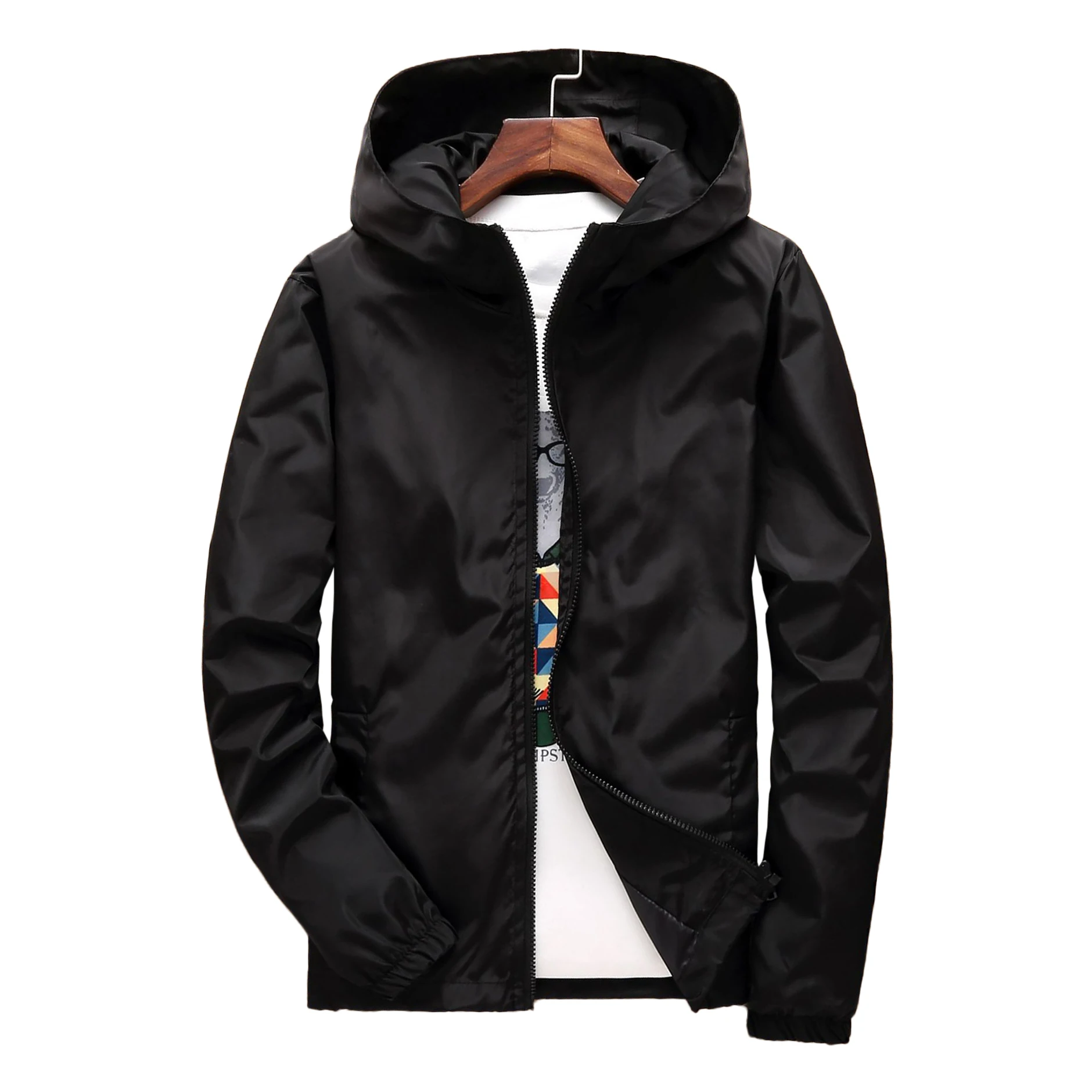 Windbreaker Jackets Men 2019 Men's Hooded Jackets Coats Jaqueta Masculina Male Causal Fashion Zipper Lightweight Jackets Bomber
Windbreaker Jackets Men 2019 Men's Hooded Jackets Coats Jaqueta Masculina Male Causal Fashion Zipper Lightweight Jackets Bomber