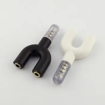 1pcs 3.5mm Stereo Male To 2x Female U Shape Audio Headphone Earphone Splitter Adapter
1pcs 3.5mm Stereo Male To 2x Female U Shape Audio Headphone Earphone Splitter Adapter