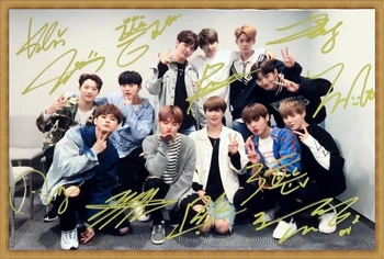 hand signed WANNA ONE autographed group photo 6 inches K-pop free shipping 012018E
hand signed WANNA ONE autographed group photo 6 inches K-pop free shipping 012018E