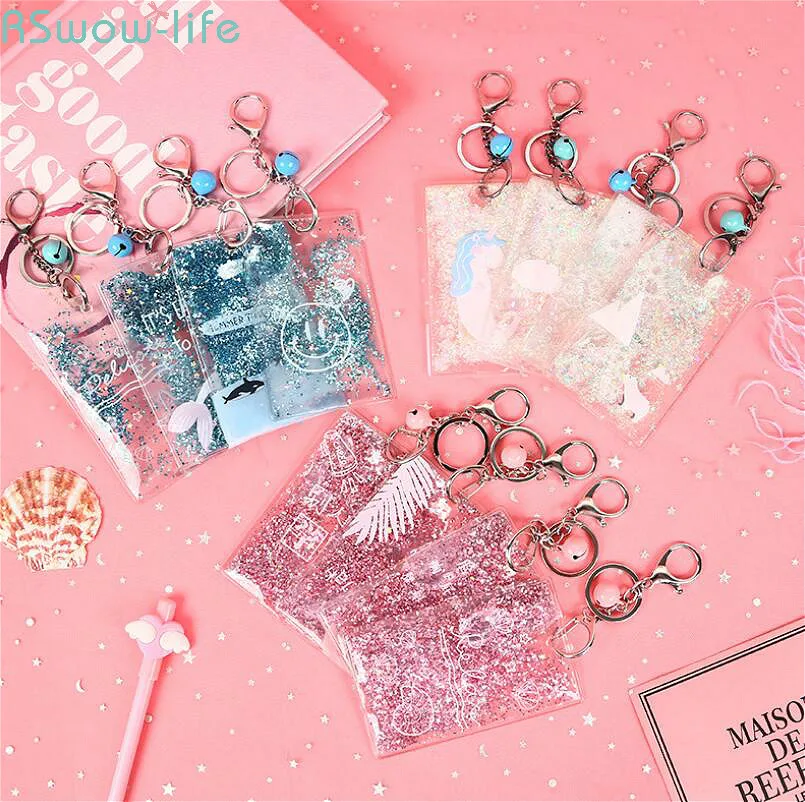 2PCS Korean Cartoon Card Sleeve Creative Drift Sand Credit Card Set Student Bus Card Certificate With Bell Plastic Crown Cute
2PCS Korean Cartoon Card Sleeve Creative Drift Sand Credit Card Set Student Bus Card Certificate With Bell Plastic Crown Cute