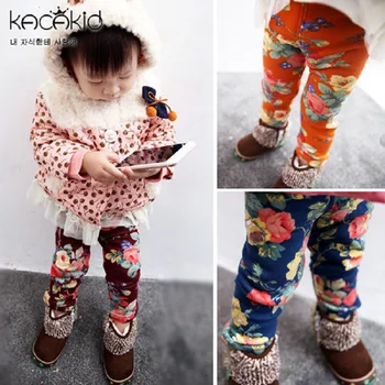 Kacakid winter new baby girls velvet thick leggings kids Flower pp pants children pants warm pants 3 color
Kacakid winter new baby girls velvet thick leggings kids Flower pp pants children pants warm pants 3 color