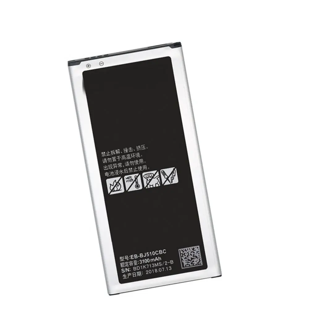 Authentic Battery 3100mAh EB-BJ510CBC for Samsung GALAXY J5 SM-J510 j5109 j5108 2016 Version Smart phone Replacement Battery
Authentic Battery 3100mAh EB-BJ510CBC for Samsung GALAXY J5 SM-J510 j5109 j5108 2016 Version Smart phone Replacement Battery