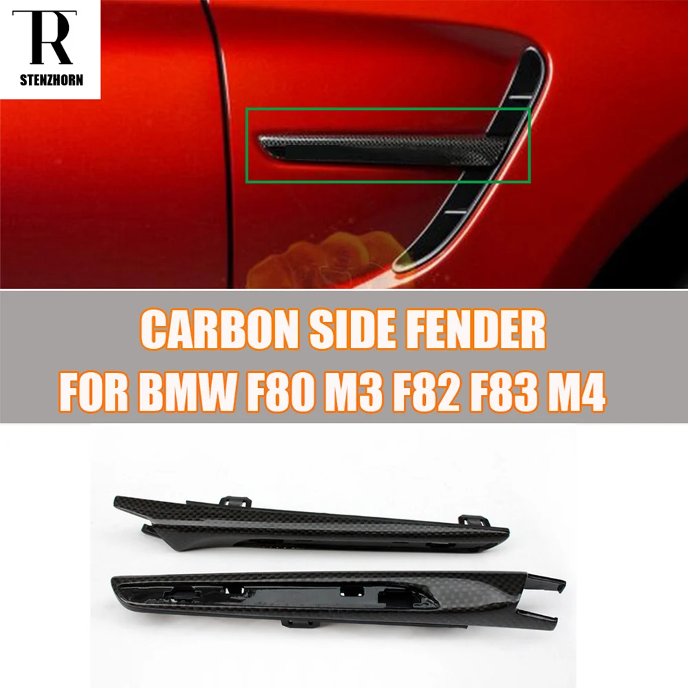 1 Pair M3 M4 Carbon Fiber Side Fender Cover Trim for BMW F80 M3 F82 M4 Coupe F83 M4 Convertible 2012 - 2019
1 Pair M3 M4 Carbon Fiber Side Fender Cover Trim for BMW F80 M3 F82 M4 Coupe F83 M4 Convertible 2012 - 2019
