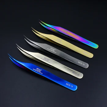 by dhl or ems 20pcs Genunie MCS-15/12 series Rainbow Tweezers False Eyelash Extension Tweezer Stainless Steel Tweezers
by dhl or ems 20pcs Genunie MCS-15/12 series Rainbow Tweezers False Eyelash Extension Tweezer Stainless Steel Tweezers