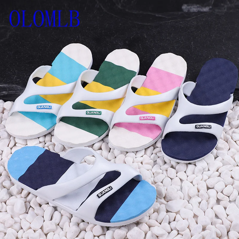 OLOMLB Men Shoes Soft Bottom Men Sandals Flip Flops Men Slippers Slip-on Unisex Shoes Adult Beach Shoes Male zapatos de hombre
OLOMLB Men Shoes Soft Bottom Men Sandals Flip Flops Men Slippers Slip-on Unisex Shoes Adult Beach Shoes Male zapatos de hombre