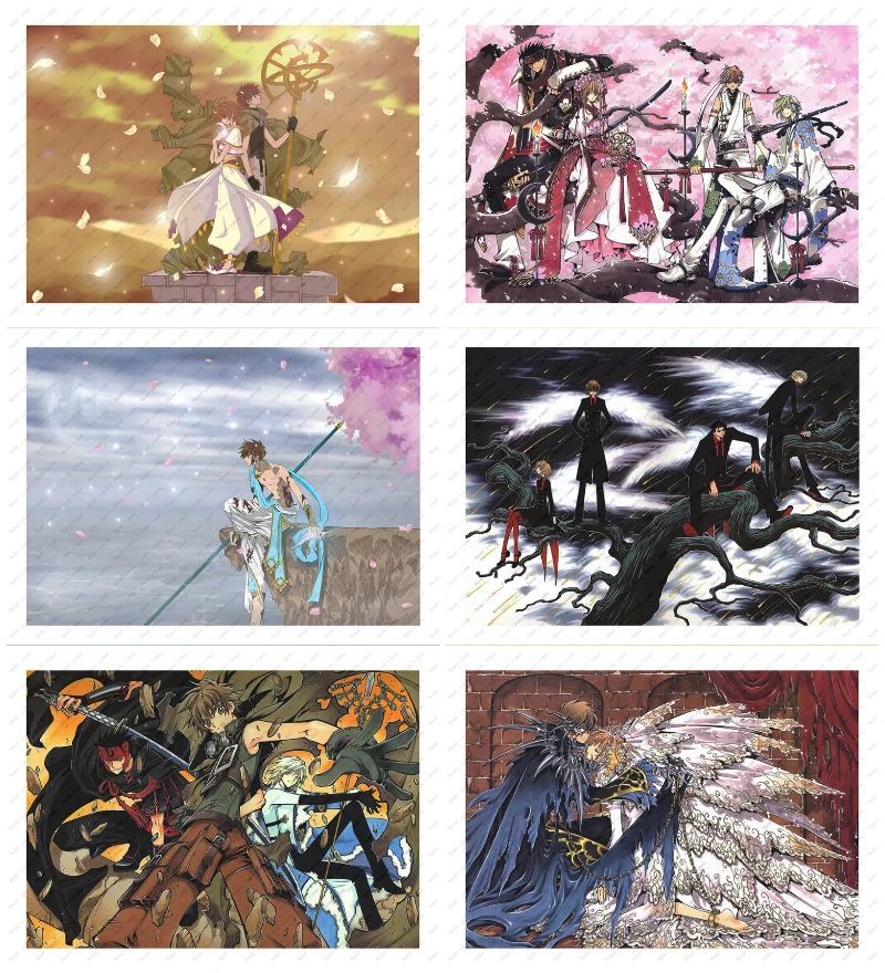 Tsubasa: Reservoir Chronicle White kraft poster Poster wall sticker Japanese Anime Poster Decorative paintings
Tsubasa: Reservoir Chronicle White kraft poster Poster wall sticker Japanese Anime Poster Decorative paintings