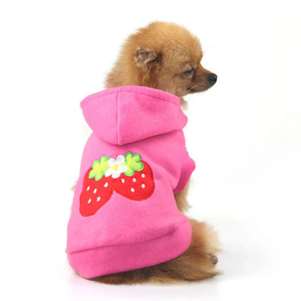 Lovely Puppy Clothes Dog Clothes Pet Small Dog Cute Strawberry Warm Hoodie Coat Jacket Apparel Clothes The North Of Face
Lovely Puppy Clothes Dog Clothes Pet Small Dog Cute Strawberry Warm Hoodie Coat Jacket Apparel Clothes The North Of Face