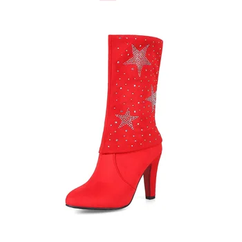 New season fashion thick with high with diamond tube female boots of 40-4800 build, 18731
New season fashion thick with high with diamond tube female boots of 40-4800 build, 18731