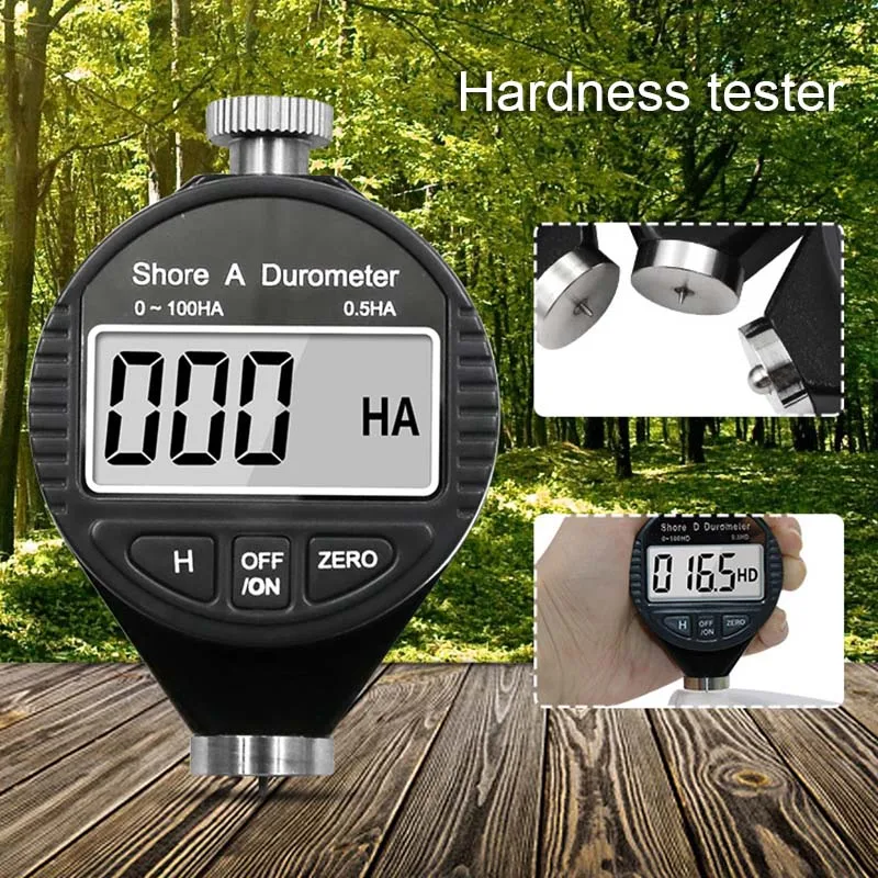 Compact Pocket Size Digital Shore Durometer Tester 1-100HA/HC/HD Hardness Meter LCD Display CLH@8
Compact Pocket Size Digital Shore Durometer Tester 1-100HA/HC/HD Hardness Meter LCD Display CLH@8