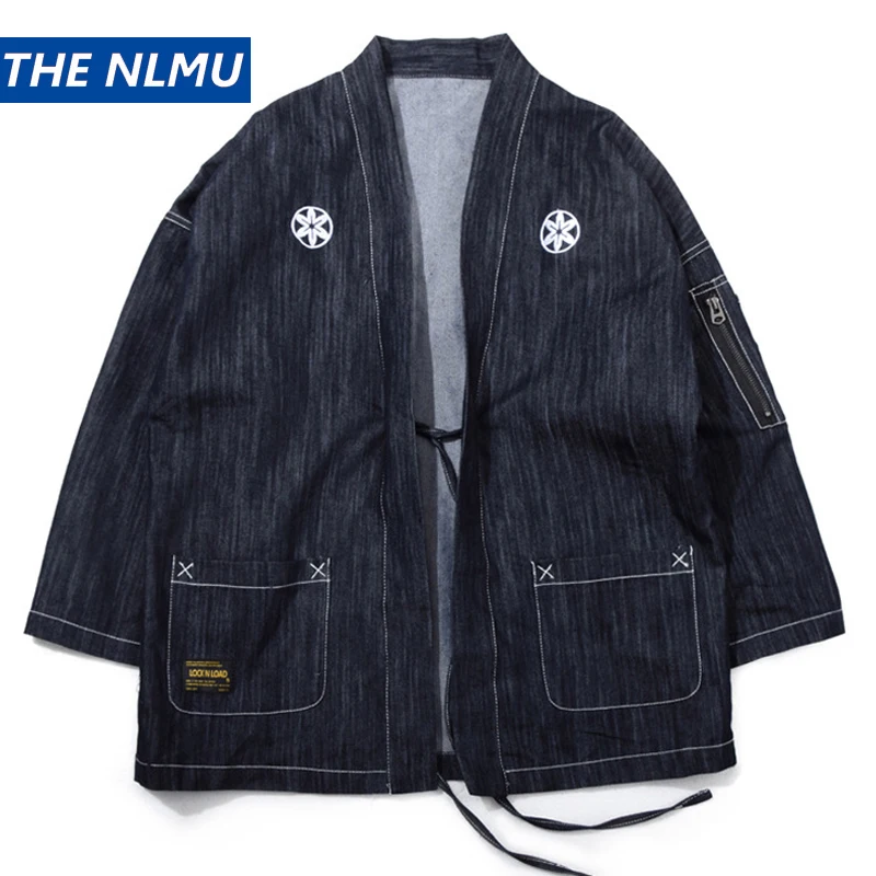 Denim Shirts Men Japanese Kimono Shirts Harajuku 2019 Spring Autumn Japanese Clothes Hip Hop Streetwear Shirts HW301
Denim Shirts Men Japanese Kimono Shirts Harajuku 2019 Spring Autumn Japanese Clothes Hip Hop Streetwear Shirts HW301
