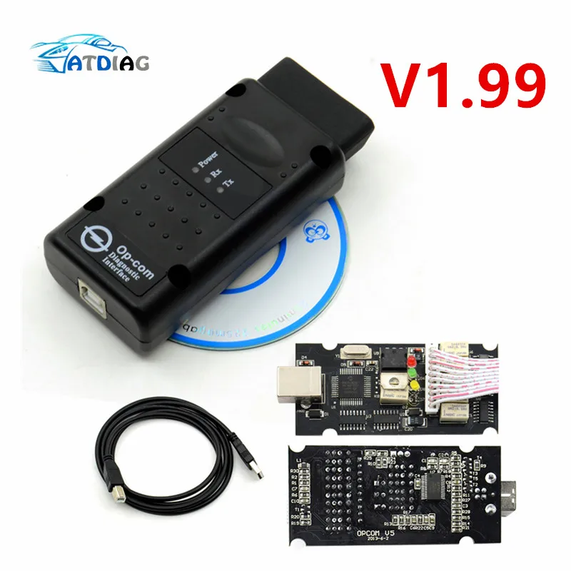 

Op com V1.65 V1.78 V1.99 with PIC18F458 FTDI op-com OBD2 Auto Diagnostic tool for Opel OPCOM CAN BUS V1.7 can be flash update