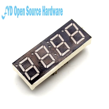 2 pcs Common Anode 4bit 4 bit Digital Tube 0.56 inch Red LED With Clock Digit 7 Segment (CLOCK)
2 pcs Common Anode 4bit 4 bit Digital Tube 0.56 inch Red LED With Clock Digit 7 Segment (CLOCK)