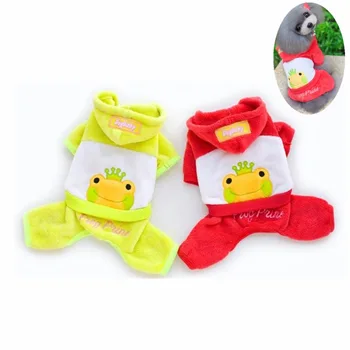 E10 Cute Winter Pet Dog Clothes Warm Cartoon Frog Jumpsuit Costume Outfit for Small Dog Yorkie Dog Clothing Coat Apparel
E10 Cute Winter Pet Dog Clothes Warm Cartoon Frog Jumpsuit Costume Outfit for Small Dog Yorkie Dog Clothing Coat Apparel
