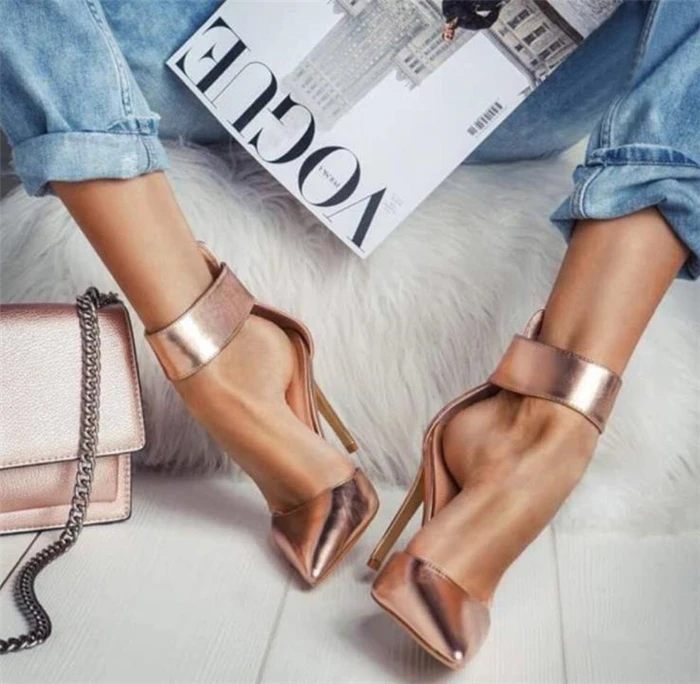YX GIRL Champagne Gladiator Women Pumps Zipper Pointed Toe High Heels Sexy Lady Shoes Thin Heels Chaussure Femme
YX GIRL Champagne Gladiator Women Pumps Zipper Pointed Toe High Heels Sexy Lady Shoes Thin Heels Chaussure Femme
