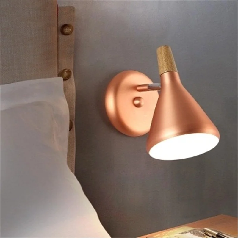 Creative Loft Style Wood Iron Adjust Wall Sconce Modern LED Wall Light Fixtures Bedroom Bedside Wall Lamp Home Indoor Lighting
Creative Loft Style Wood Iron Adjust Wall Sconce Modern LED Wall Light Fixtures Bedroom Bedside Wall Lamp Home Indoor Lighting