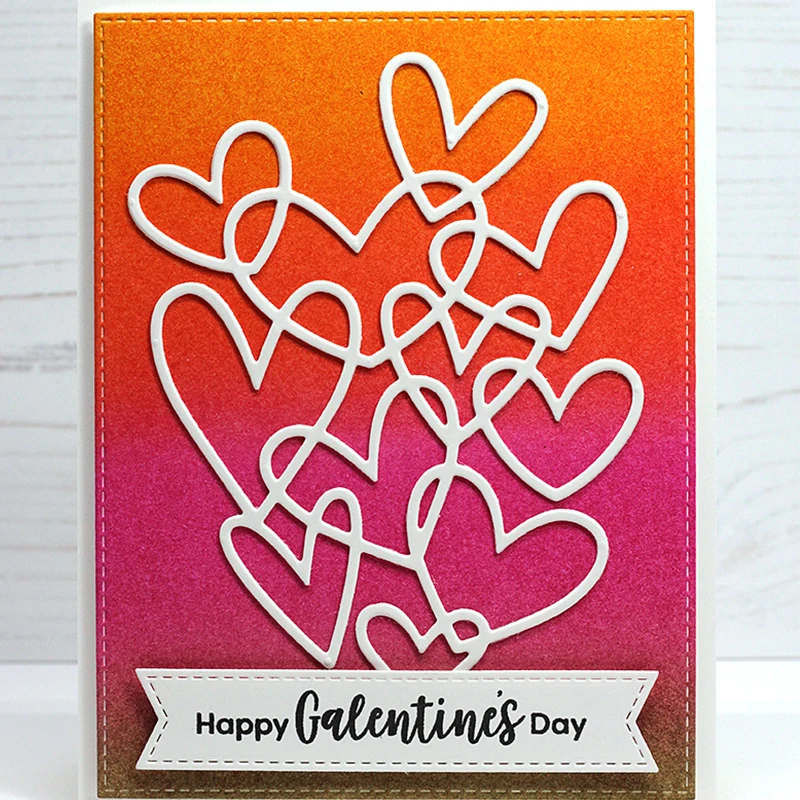 Creative Hearts Chain Metal Cutting Dies For DIY Scrapbooking Embossing Wedding Paper Cards Making Decorative Crafts New 2019
Creative Hearts Chain Metal Cutting Dies For DIY Scrapbooking Embossing Wedding Paper Cards Making Decorative Crafts New 2019