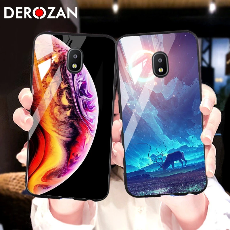 DEROZAN Painted Phone Case For Samsung Galaxy J7 2017 Case J730 J7 PRO EU Version Tempered Glass Glossy Luxury Back Cover Bag
DEROZAN Painted Phone Case For Samsung Galaxy J7 2017 Case J730 J7 PRO EU Version Tempered Glass Glossy Luxury Back Cover Bag
