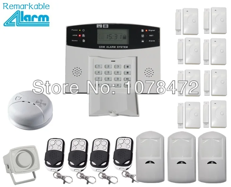High quality GSM alarm sysytem, classic wireless wired APP controlled Home security alarm with smoke sensor,PIR sensor
High quality GSM alarm sysytem, classic wireless wired APP controlled Home security alarm with smoke sensor,PIR sensor