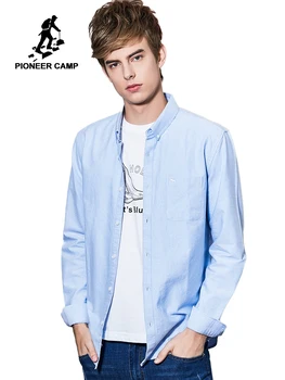 Pioneer Camp Male 2019 Deer Embroidery Classic Business Men's Shirts Long Sleeve 2 Colors 100% Cotton Dress Shirt ACC901186
Pioneer Camp Male 2019 Deer Embroidery Classic Business Men's Shirts Long Sleeve 2 Colors 100% Cotton Dress Shirt ACC901186
