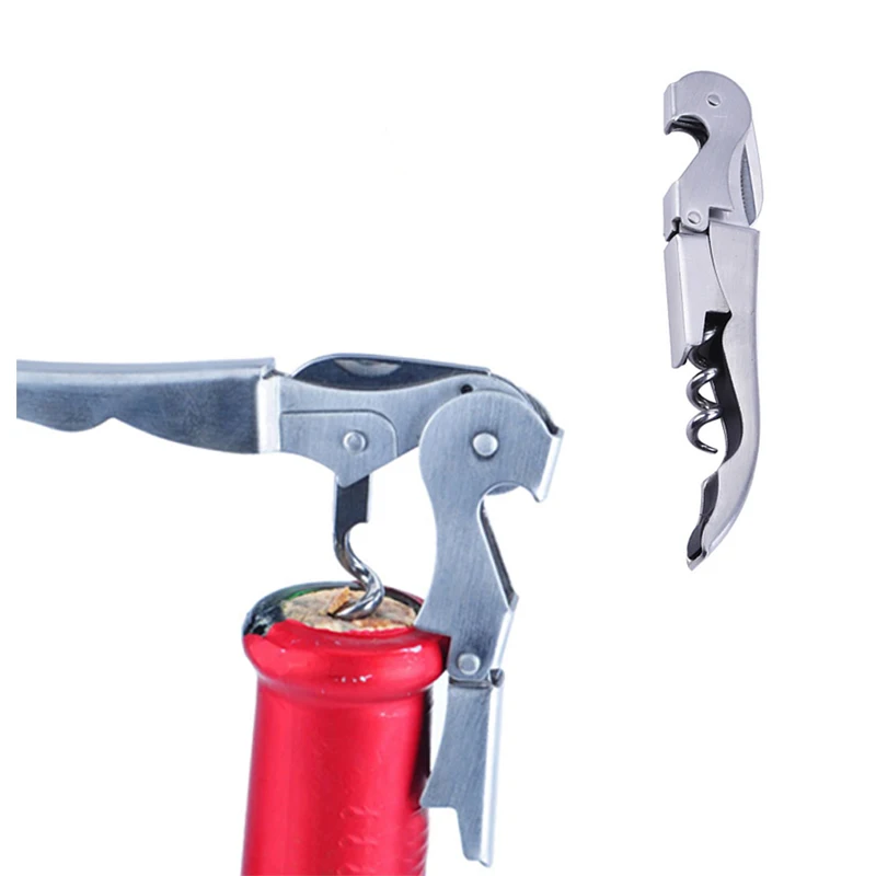 Hoomall Portable Professional Stainless Steel Wine Opener Multifunction Screw Corkscrew Wine Bottle Opener Kitchen Cook Tools
Hoomall Portable Professional Stainless Steel Wine Opener Multifunction Screw Corkscrew Wine Bottle Opener Kitchen Cook Tools