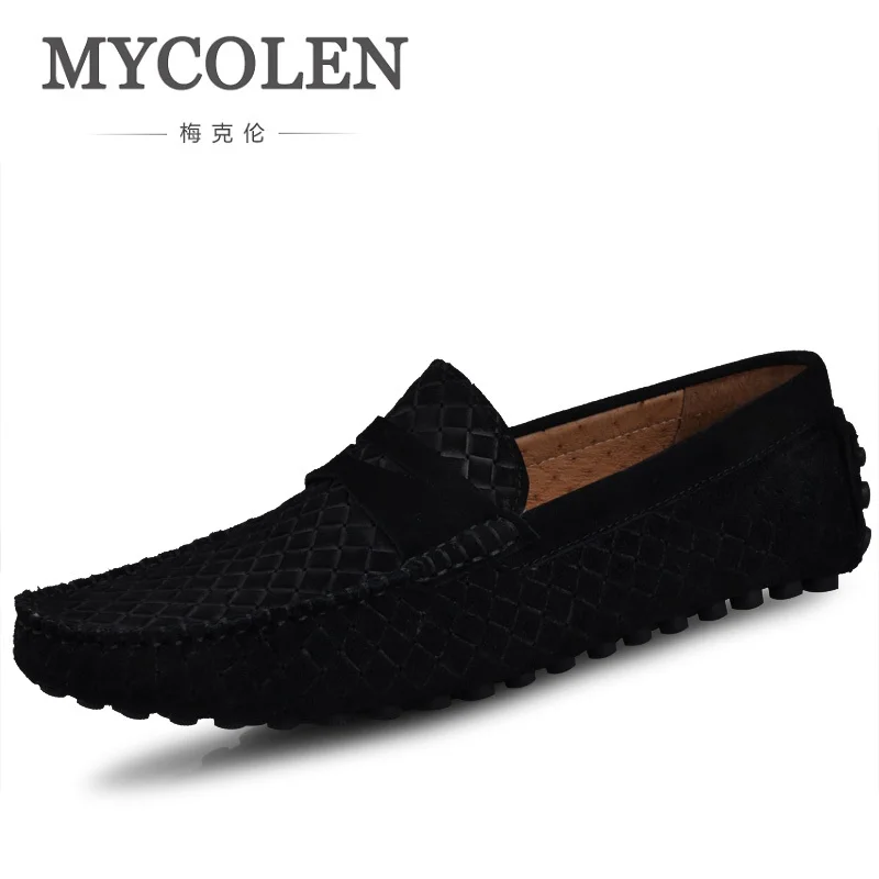 MYCOLEN Causal Shoes Men Loafers High Quality Woven Pattern Suede Leather Moccasins Men Driving Shoe Flats For Man Sapatos
MYCOLEN Causal Shoes Men Loafers High Quality Woven Pattern Suede Leather Moccasins Men Driving Shoe Flats For Man Sapatos