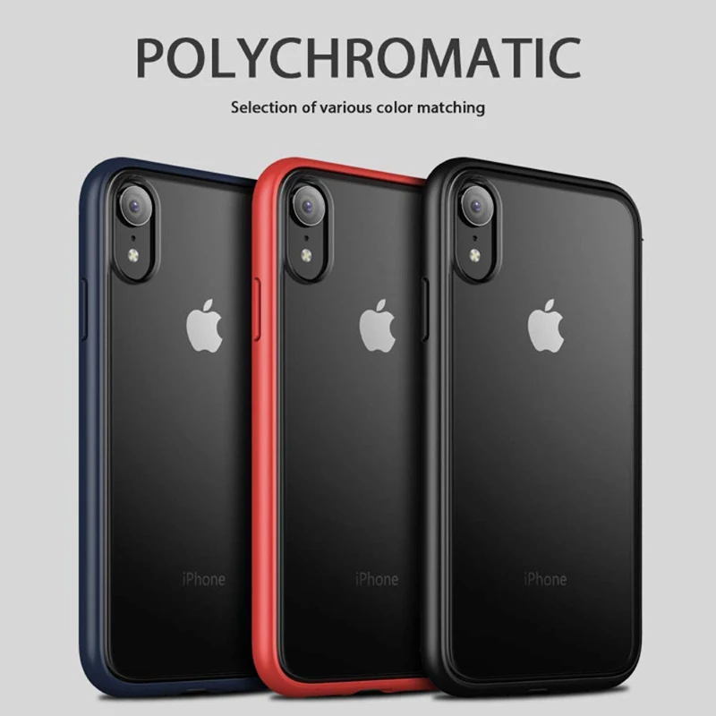 Semi Transparent Phone Case For iPhone XR XS Max Frosted Matte Series TPU Soft Frame Case Cover For iPhone XR XS Max Coque Capa
Semi Transparent Phone Case For iPhone XR XS Max Frosted Matte Series TPU Soft Frame Case Cover For iPhone XR XS Max Coque Capa