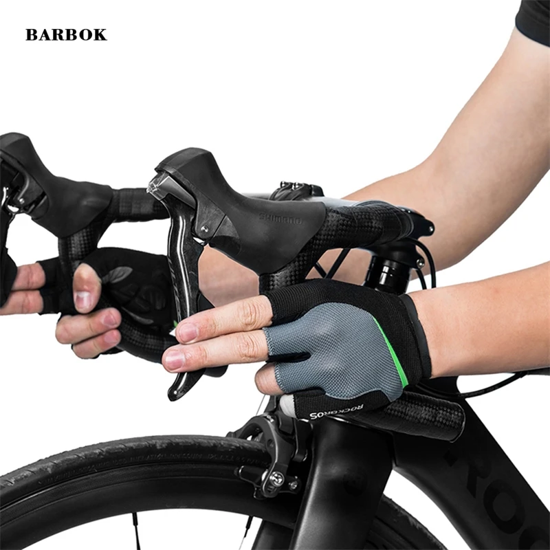 ROCKBROS Men Women Kid Running Gloves Half Finger Cycling Gloves Gel Pad Anti-Shock Breathable MTB Bicycle Sports Gloves Elastic
ROCKBROS Men Women Kid Running Gloves Half Finger Cycling Gloves Gel Pad Anti-Shock Breathable MTB Bicycle Sports Gloves Elastic