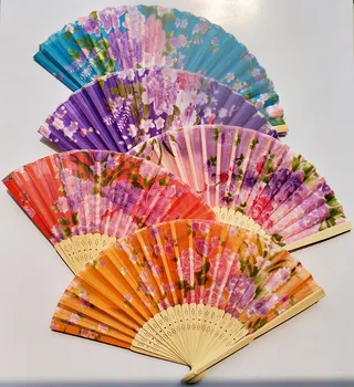 Chinese Japanese Folding Fan Hand Hold Flower Fan Cherry Blossom Pocket Women Hand Fan Summer Art Craft Gift
Chinese Japanese Folding Fan Hand Hold Flower Fan Cherry Blossom Pocket Women Hand Fan Summer Art Craft Gift